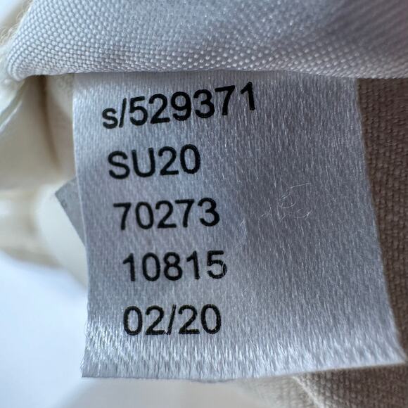 Loft Tan/Khaki Bermuda Shorts Womens Size 4 High Waisted Cuffed Stretch Slim Fit - Picture 8 of 9